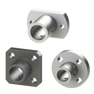 Soporte de Eje para Guías Lineales Ant Factory, Tipo Brida Extendida con Orificios de Posicionamiento - Product Image 2