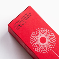 Boîte en carton personnalisée haut de gamme, faite à la main, recyclable, pliable, pour cosmétiques, avec éponge de beauté intégrée, fermeture magnétique, finition mate