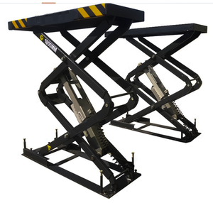 Runche OEM personalizado subterráneo doble tijera acero hidráulico 3 toneladas 2.2kw Motor multi-voltaje plataforma de elevación automática para - Product Image 5