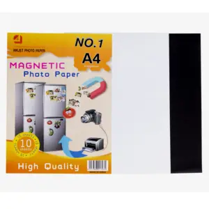 Waterproof Printable Fridge Magnets Photo Paper Glossy Inkjet Magnetic Photo Paper Magnet Sheets A4 10 Sheets For Fridge Photos