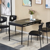 Petite Table Murale Rabattable pour Étude, Dîner, ou Support de Fleurs de Balcon