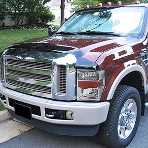 Faro Delantero Cromado para Automóvil, 7C3Z13008BA/7C3Z13008AA, para Ford F-250/ F-350/ F-450 Super <span class=keywords><strong>Duty</strong></span> 2008 2009 <span class=keywords><strong>2010</strong></span> - Product Image 2