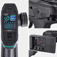 Télécommande RC DUMBORC DDF350 10 canaux avec volant, émetteur radio numérique 2,4 GHz, récepteur X10FG, écran HD pour voiture, bateau, char RC