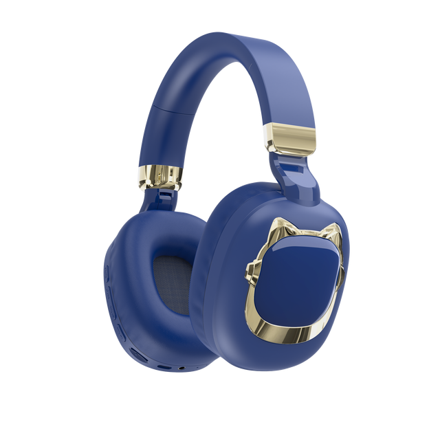 New Popular Foldable Noise Cancellation TWS Headphone Wireless Headset Metal Wireless Headphone
