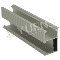 Système de montage solaire sur rail en aluminium AL6005-T5 Yuens pour toiture, support de panneau certifié ISO/CE