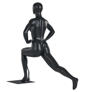 <span class=keywords><strong>Mannequin</strong></span> <span class=keywords><strong>Femme</strong></span> Magasin <span class=keywords><strong>Mannequin</strong></span> Corps Complet <span class=keywords><strong>Mannequin</strong></span> de Sport Athlétique Noir avec <span class=keywords><strong>Position</strong></span> de Fente Vente en Gros - Product Image 6