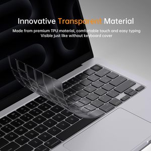 <span class=keywords><strong>Protection</strong></span> de <span class=keywords><strong>clavier</strong></span> en TPU ultra-mince de qualité supérieure pour <span class=keywords><strong>Macbook</strong></span> Neo Air <span class=keywords><strong>Pro</strong></span> 13 13.6 14 14.2 <span class=keywords><strong>15</strong></span> <span class=keywords><strong>15</strong></span>.3 16 16.2 pouces M1 M2 M3 M4 M5 - Product Image 2