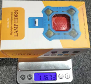 Phare de vélo de montagne, klaxon, sonnette, feu arrière, charge USB, haut décibel, <span class=keywords><strong>5</strong></span> modes sonores, accessoires d'équipement de cyclisme - Product Image 5