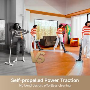 Aspirateur eau et poussière <span class=keywords><strong>Dreame</strong></span> <span class=keywords><strong>G10</strong></span> Combo avec brosse LED avancée pour tapis, nettoyage automatique à une touche, et nettoyeur de sols à eau chaude portable - Product Image 6