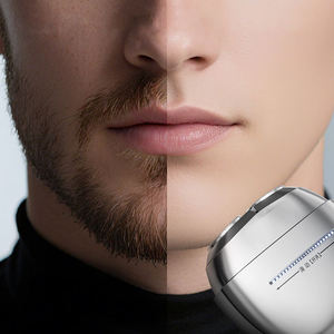 Rasoir électrique rechargeable professionnel mini pour hommes MS-307B argenté, étanche, haute stabilité, prix usine - Product Image 4