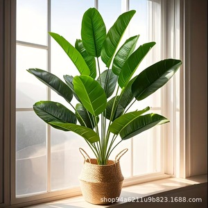 Plantes artificielles <span class=keywords><strong>en</strong></span> <span class=keywords><strong>pot</strong></span> Hongsheng, faux arbre vert, écologiques, <span class=keywords><strong>en</strong></span> plastique, pour intérieur/<span class=keywords><strong>extérieur</strong></span>, 60 cm de haut, simulation de plantes debout - Product Image 4