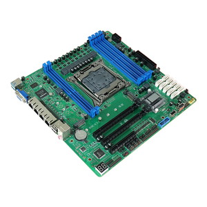 Motherboard BKHD 2011-mATX Cocok untuk Server Firewall Mesin Virtual Router <span class=keywords><strong>4</strong></span> LAN 6xDDR4 hingga 384G 10xSATA Raid - Product Image 1
