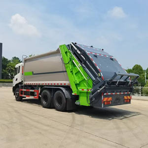 Nuevo camión de basura LHD 162kw Compactador de residuos 14 16 18m3 Vehículo recogedor de basura Diesel Euro 6 Construcción - Product Image 1