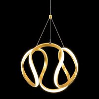 Nouveauté nordique Led lampes suspendues pour salon chambre chevet Bar décoration murale éclairage géométrie lampes suspendues luminaire de cuisine