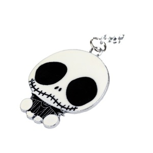 Porte-clés squelette d'Halloween, pendentif émaillé gothique, breloque inspirée des films d'<span class=keywords><strong>horreur</strong></span>, cadeau idéal pour les fans et les fêtes - Product Image 5