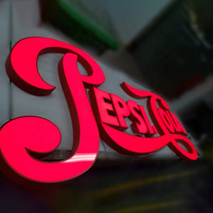 Carteles al aire libre con letras led, proveedor de fábrica, impermeable, tienda iluminada 3d, letreros de <span class=keywords><strong>cocacola</strong></span> - Product Image 3