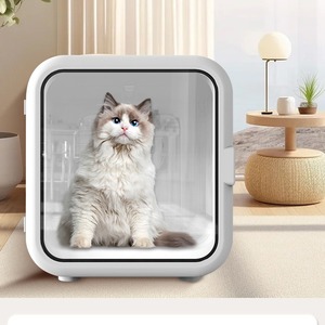 Pet Drying Box White Ac Motor Fully Automatic Hair Dryer For Dogs Cats Quiet Operation Sterilization Feature - Product Image 1