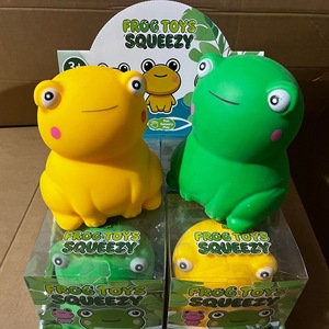Squishy grenouille de Noël géant à remontée lente, jouets à presser, squishy géant en stock, emballé en coffret cadeau - Product Image 1