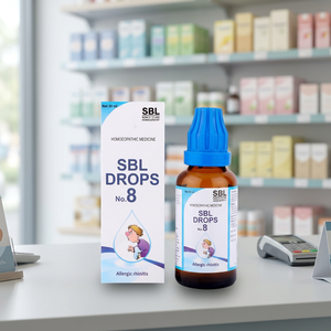 Gotas SBL No. 8 Productos Orgánicos de Alivio Homeopático para Adultos, Nutritivos para el Cuerpo - Product Image 3