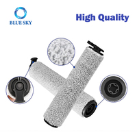 Kit d'accessoires pour aspirateur sans fil HEPA, brosse à rouleaux, filtre HEPA, 1630733, compatible avec Bis Sells TurboClean Hard Floor 3548 REDKEY W12, aspirateur sec et humide