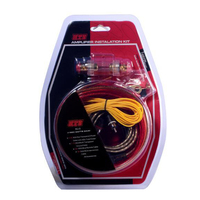 Kit de câblage pour amplificateur audio de voiture MJ-8 Senger avec connecteurs RCA plaqués or, câbles audio en cuivre pur de 4,5 m pour caisson de basses de voiture
