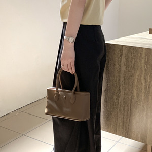 2025 nouveau petit sac fourre-tout à la main mode PU cuir bandoulière épaule messager femmes sac à main - Product Image 5