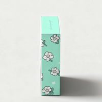 Boîtes d'expédition postales de produits de beauté Emballage postal personnalisé en carton ondulé cosmétique de couleur verte avec logo