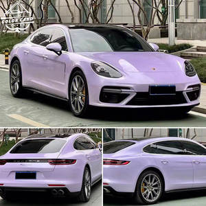 5x59FT haute qualité brillant violet PET support PET Star Dezi auto-adhésif PVC pleine voiture carrosserie emballage vinyle <span class=keywords><strong>Film</strong></span> - Product Image 6
