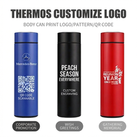 Set de Regalo de Termo y Paraguas con Logotipo Personalizado, Regalos Corporativos para Eventos Empresariales y Empleados