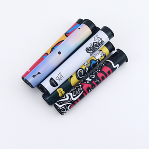 Tubo de plástico enrollado personalizado con patrón completo para ahorro de espacio, 115 mm, preformado, para llenado de conos, con tapa abatible - Product Image 5