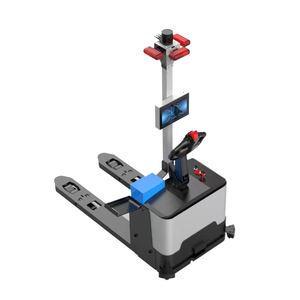 Reeman 1.5 T Zelfladende Stapelwagen Geautomatiseerde Geleide Pallettruck AGV Heftruck met LiDAR Automaatbestuurde Heftruck Veiligheidsfuncties - Product Image 4