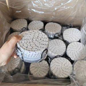 Factory Wholesale Nordic Fabric <b>Coaster</b> <b>Set</b> with Cup Holder and Heat Insulation Pad for Mug Support and Hair Labeling - Product Image 4