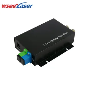 Fiber Optic Equipment Cable Tv Active Satellite Mini Ftth Agc Optical Receiver Catv Node With Wdm OR21