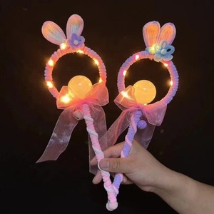 แท่งไฟ LED สีสันสดใส แท่งไฟเรืองแสงรูปกรวย สำหรับคอนเสิร์ต งานปาร์ตี้กลางคืน แท่งไฟเชียร์ LED - Product Image 4