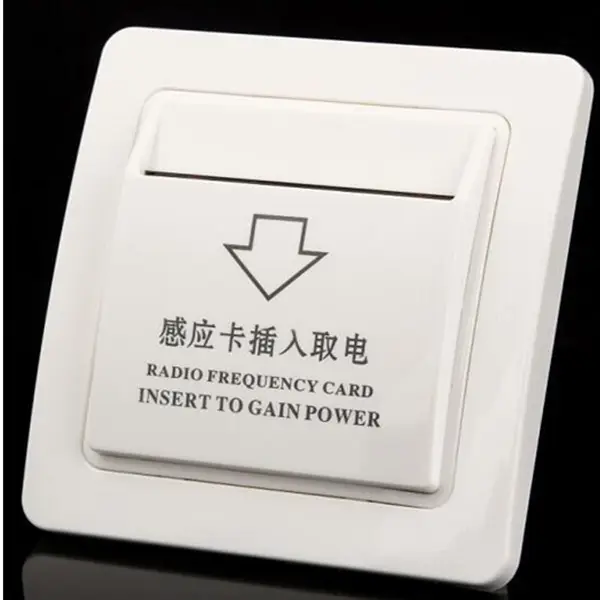 Key card Temic hotel energy saving switch insert card to gain power