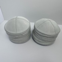 Kippot classique en daim pour la prière juive, idéal pour Bar Mitzvah et mariages, Kippot personnalisées en daim pour les organisations de la communauté juive