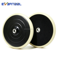 EVERTOOL Tampons de ponceuse rotative à plaque ABS de 7 pouces Tampon de ponçage pour outils électriques