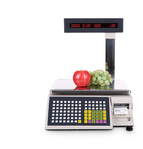 30kg Electric Cash Register Scale <strong>Weight</strong> Billing <strong>Machine</strong> with Printer TM-15A-5D Retailer Barcode Label Printing <strong>Machine</strong> - Product Image 1