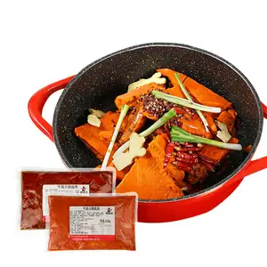 사천 Kuanwei 카놀라 오일 냄비 양념 쇠고기 기름 레스토랑 Oem Sichuan전골 수프 베이스