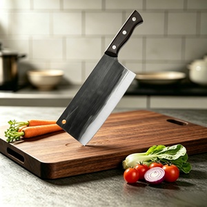 Wholesale Hand Forged Kitchen Cleaver, High‑Carbon Steel Chinese Chef Knife for Meat Vegetable Cutting, Large Stock Available - Product Image 1