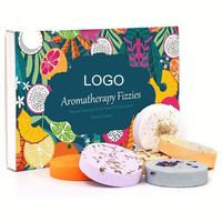 Set de regalo relajante de vapores de ducha de aromaterapia con embalaje personalizado OEM