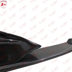 Lèvre avant en fibre de carbone Z-ART pour BMW F06 F12 F13, spoiler avant en fibre de carbone pour BMW Série 6, mentonnière avant en fibre de carbone 2012-2018 - Product Image 2