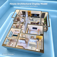 Maquette architecturale personnalisée de maison