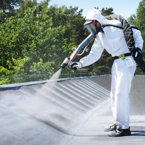 Pulverizador de poliurea de grado portátil, revestimiento impermeable para estanque de camarones - Product Image 5