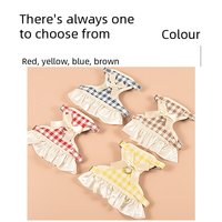 Harnais pour chien à carreaux bleus et blancs, robe JK avec nœud papillon et laisse, tenue respirante pour promenades, pour petits chiots, chatons et chats