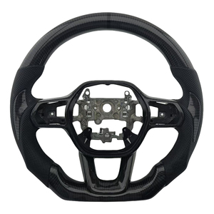 Volante Deportivo de Fibra de Carbono y Cuero para Honda Civic 11ª Generación, Venta al Por Mayor - Product Image 1