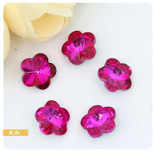 คริสตัลรูปดอกไม้ 12 เหลี่ยม สำหรับตกแต่งเคสโทรศัพท์ DIY - Product Image 4