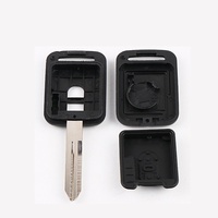 Coque de clé de voiture télécommande noire en ABS à 2 boutons pour Maxity, Qashqai, Elgrand, X-TRAIL, Navara, Micra, K12, Note, Cabster, NV200