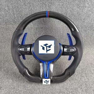 Volante de Fibra de Carbono para <span class=keywords><strong>BMW</strong></span> Serie 3 5 F10 F30 F90 F01 F12 M3 Z4 X1 X6, <span class=keywords><strong>Precio</strong></span> de Mayoreo Directo de Fábrica - Product Image 1