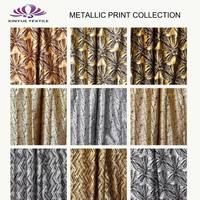 Rideaux occultants en polyester jacquard métallisé personnalisables de qualité supérieure, motifs multiples, isolation thermique et phonique, pour toutes les saisons